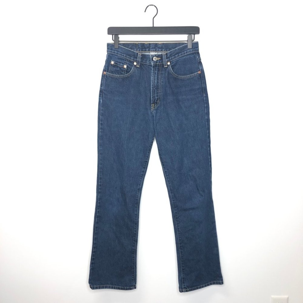 Lucky Brand Cowgirls Dream Flare Jeans Denim Dark Wash, Women's 28/6 Vintage